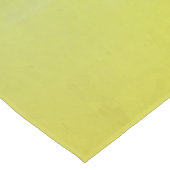 Moderne gelbe geometrische Gradation Kurzer Tischläufer (Ecke)