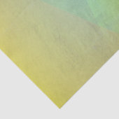 Moderne gelbe geometrische Gradation Seidenpapier (Ausschnitt)