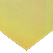 Moderne gelbe geometrische Gradation Tischdecke (Schrägansicht)