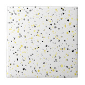 Moderne Gelbe Graue Terrazzo Fliese (Vorderseite)