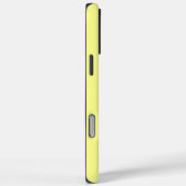 Moderne gelbe Monogramm-Initialen zeitgemäß Case-Mate iPhone Hülle (Rückseite / Rechts)