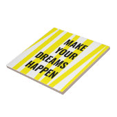 Moderne gelbe Streifen und lassen Ihren Traum Wirk Fliese (Seite)