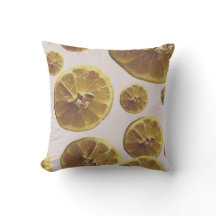 Moderne gelbe Zitronen, frische Fruchtringe