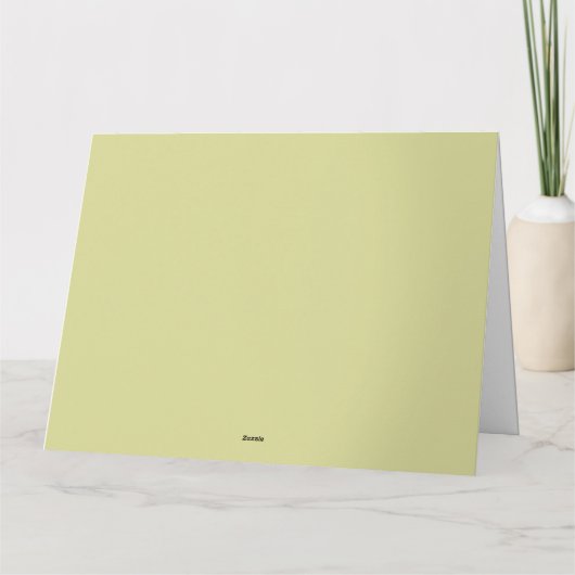 Moderne Gelbe Zitronen und grünes Foto für Hochzei Dankeskarte (Rückseite)