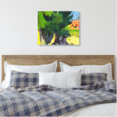 Moderne Gemälde Leinwanddruck (Insitu (Schlafzimmer))