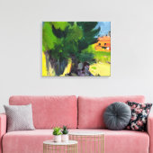 Moderne Gemälde Leinwanddruck (Insitu (Wohnzimmer))