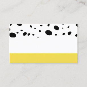 moderne gemusterte Visitenkarte