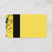 moderne gemusterte Visitenkarte (Rückseite)