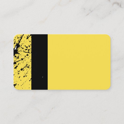 moderne gemusterte Visitenkarte (Rückseite)