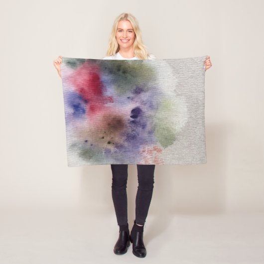 Moderne gemütliche Wurfdecke Fleecedecke (Beispiel)