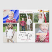 Moderne Genießen Sie das Magic Calligraphy Multi-F Magnetkarte (Vorderseite)