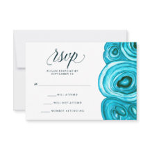Moderne Geode Wedding | Blue UAWG