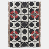 Moderne Geometrie Abstrakt mit Kreisen Decke (Vorderseite Vertikal)