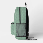 Moderne Geometrie Bedruckter Rucksack (Rechts)