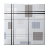 Moderne Geometrie des Mittelzentrums 16 Fliese (Vorderseite)