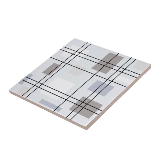 Moderne Geometrie des Mittelzentrums 16 Fliese (Seite)