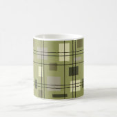 Moderne Geometrie des Mittelzentrums 18 Kaffeetasse (Mittel)