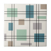 Moderne Geometrie des Mittelzentrums 2 Fliese (Vorderseite)