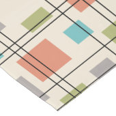 Moderne Geometrie des Mittelzentrums 3 Kurzer Tischläufer (Ecke)