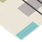 Moderne Geometrie des Mittelzentrums 3 Tischdecke (Schrägansicht)