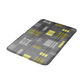 Moderne Geometrie des Mittelzentrums 4 Badematte (Schrägansicht)