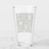 Moderne Geometrie des Mittelzentrums 4 Glas (Rückseite)