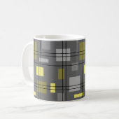 Moderne Geometrie des Mittelzentrums 4 Kaffeetasse (Vorderseite Links)