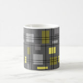 Moderne Geometrie des Mittelzentrums 4 Kaffeetasse (Mittel)