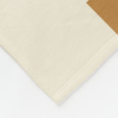 Moderne Geometrie des mittleren Jahrhunderts 1 Fleecedecke (Ecke)