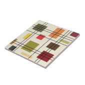 Moderne Geometrie des mittleren Jahrhunderts 1 Fliese (Seite)