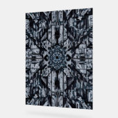 Moderne Geometrie: Digitale Citadel H-16 Acrylschild (Winkel)