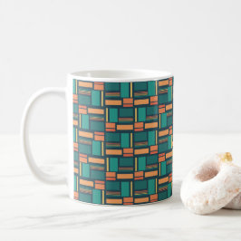 Moderne Geometrie Kaffeetasse