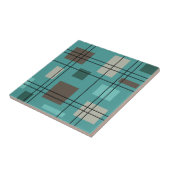 Moderne Geometrie Mitte des Jahrhunderts 8 Fliese (Seite)