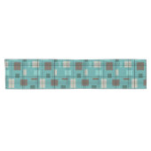 Moderne Geometrie Mitte des Jahrhunderts 8 Kurzer Tischläufer (Horizontal)