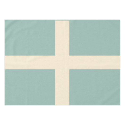 Moderne Geometrie Mitte des Jahrhunderts Tischdecke (Vorderseite (Horizontal))