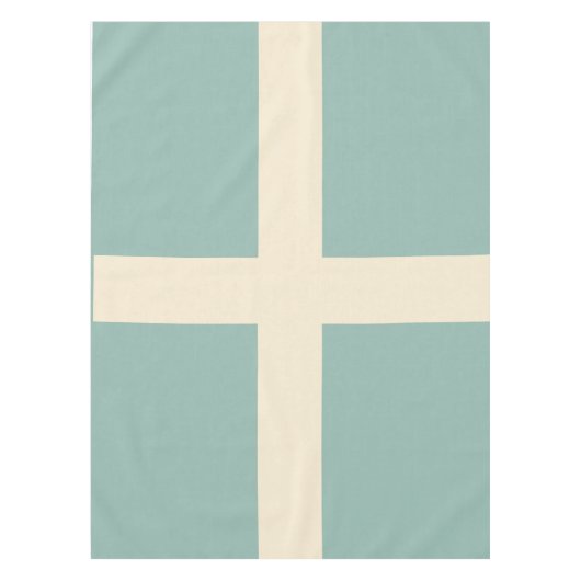 Moderne Geometrie Mitte des Jahrhunderts Tischdecke (Vorderseite)