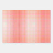 Moderne Geometrie Mitte - Grün & Pfirsichfarben Geschenkpapier Set (Vorderseite 2)