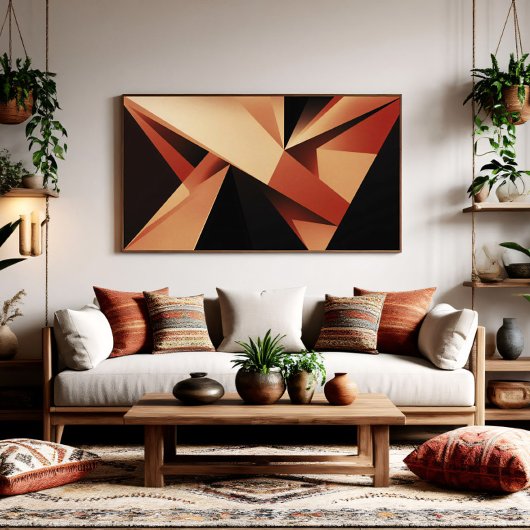 Moderne Geometrie - moderne Abstraktion Poster