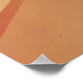Moderne Geometrie - moderne Abstraktion Poster (Ecke)