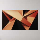 Moderne Geometrie - moderne Abstraktion Poster (Vorne)