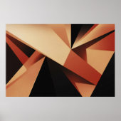 Moderne Geometrie - moderne Abstraktion Poster (Vorne)