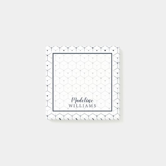 Moderne Geometrie Post-it Klebezettel (Vorderseite)