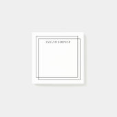 Moderne Geometrie Post-it Klebezettel (Vorderseite)