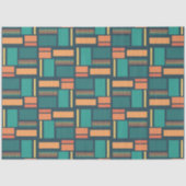 Moderne Geometrie Seidenpapier (Vorderseite)
