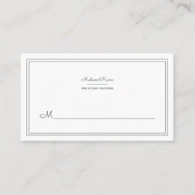 Moderne Geometrie | Simple Blue Wedding