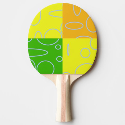 Moderne Geometrie Tischtennis Schläger (Vorderseite)