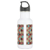 Moderne Geometrie Trinkflasche (Rückseite)
