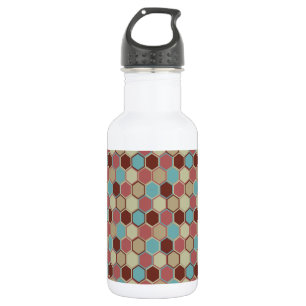 Moderne Geometrie Trinkflasche