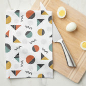 Moderne Geometrien Geschirrtuch (Viertel Falte)