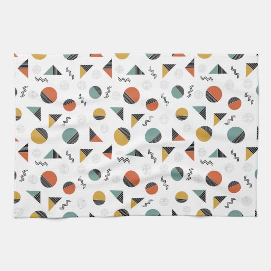 Moderne Geometrien Geschirrtuch (Horizontal)